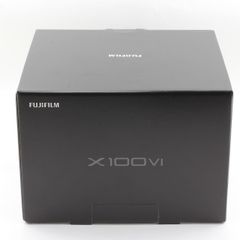 ＜未使用品＞ 富士フイルム(FUJIFILM) デジタルカメラ X100Ⅵ シルバー X100Ⅵ-S JP 日英二言語モデル