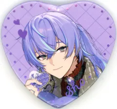 【中古】バッジ・ピンズ 星導ショウ 「バーチャルYouTuber にじさんじ Melty Valentine ランダムハート型缶バッジ」