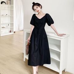 フロントドロストワンピース