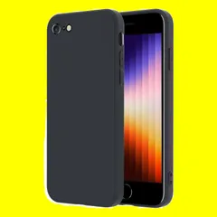 アイフォン 衝撃吸収 薄型 カバー 軽量 4.7インチ シリコン PinLiSheng(iPhone TPU スマホケース SE2 8 iPhone iPhone SE3 / iPhone7 iPhone8 第3世代 iPhone7 ケース第2世代 ブラック)