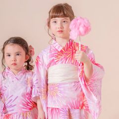 【夢彩花火】ワンピースにもなる浴衣　2WAYセパレート浴衣  キャサリンコテージ　TAK