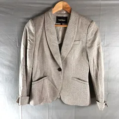 ポールスチュアート PaulStuart ジャケット シングルボタン サイドポケット 綿 日本製 ベージュ ブラウン 6サイズ 2025090100056のサムネイル