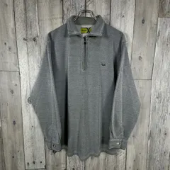 OLD SMP 90s エスエムピー ヘンリーネック スウェット スエット トレーナー 長袖 ポロシャツ メンズ M サイズ