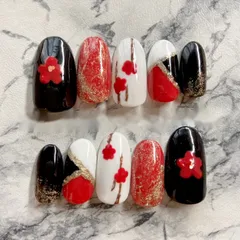 再販♡和柄 ネイルチップ