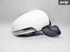 ☆【保証付！ 即発送！】トヨタ 純正 ZVW30 プリウス 30 前期 サイドミラー ドアミラー ウィンカー 右 右側 7ピン パールホワイト系