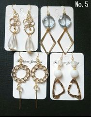 ピアス　4点セット　ハンドメイド　個性的