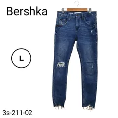 Bershka ベルシュカ ダメージジーンズ デニムパンツ スキニー 38 M