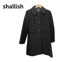 きき様☆新品☆21000円shallish ラビットファー襟 グレー コート