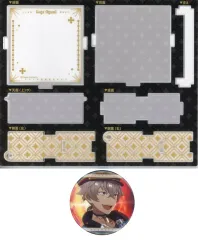 【中古】バッジ・ビンズ 大神晃牙(デッドマンズ衣装ver.) クロスロード ハコニワ缶バッジ 「あんさんぶるスターズ!! 追憶セレクション POP-UP STORE」