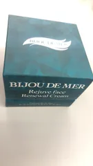 新品未開封、ビジュードゥ メール リジュドフェイスRクリーム 海の美宝