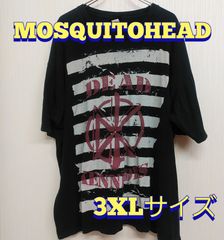 MOSQUITOHEAD　モスキートヘッド　デッド・ケネディーズ　黒　Ｔシャツ　3XL　コットン100％　古着