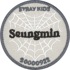 【中古】バッジ・ピンズ スンミン ランダムワッペンネームバッジ 「Stray Kids 2nd World Tour “MANIAC” ENCORE in JAPAN」 Stray Kids POPUP STORE限定