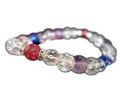 誕生石 ブレスレット(7月) パワーストーン 天然石 メンズ レディース(16cm)