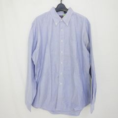 KENNETH GORDON ケネス ゴードン ピマコットン ボタンダウン 長袖BDシャツ LIGHT BLUE 17 1/2-35