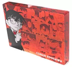 【中古】アクリルスタンド・アクリルパネル 江戸川コナン(漫画背景) アクリルブロック 「名探偵コナン」