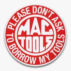 ステッカー #056 MAC TOOLS-R マックツールズ ラウンド NEW世田谷ベース系 アメリカン雑貨