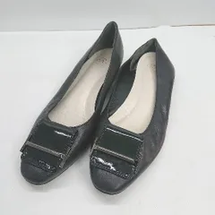 ◇ Riz raffinee リズ ラフィーネ タッセル付き パンプス サイズ23.5 ブラック レディース E  【1408060063376】