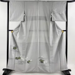 一点物　正絹　着物　リメイク　ロングカーディガン　本￼加賀友禅　鶴見保次 一点物 正絹 着物 リメイク ロングカーディガン 本￼加賀友禅