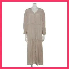 ★スタッフおすすめ★ヴィンテージ調サテンティアードワンピース  ヴィンテージ調サ