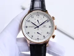 [IWC] ポートギーゼ メンズクロノグラフ - 専用ケース・カード・袋付き｜本日限定特価｜新品未使用のサムネイル