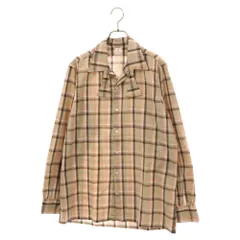 ANATOMICA (アナトミカ) 19SS WEEKEND SHIRT ウィークエンド コットン チェック 長袖 シャツ ブラウン 530-541-10 S19のサムネイル