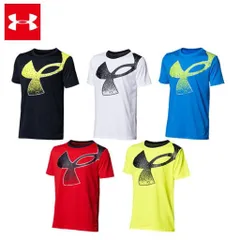 セール価格 アンダーアーマー 21SS テック スプラッター シンボル ショートスリーブ (1364226) ジュニア キッズ ウェア Tシャツ