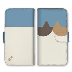 iPhone 16 ProMAX ケース 手帳型 アイフォン16プロマックス スマホケース 携帯ケース 三毛猫 みけねこ ねこ ネコちゃん 猫 シンプル 肉球 可愛い かわいい クリア カラー01