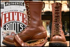 【8.5E 箱付 良品】WHITE'S ホワイツ スモークジャンパーLTT レッドドッグ ビブラム100シングル レザーライニング ブーツ HOPESMORE【FG065】のサムネイル