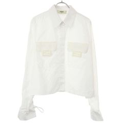 FENDI FFポケットクロップドブラウスシャツ - メルカリ