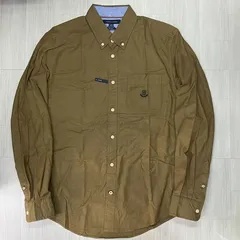 USA規格 TOMMY HILFIGER ストレッチ カスタムフィット オックスフォードシャツ (R4F-29)