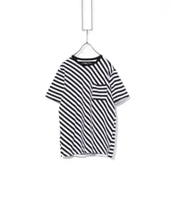 agn<!-利用不可文字-!>s b. HOMME　アニエスベーオム　バイヤスポケットTシャツ_iD250224-010のサムネイル