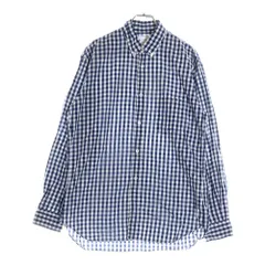 フランス製 コムデギャルソン SHIRT チェック ブラウス 丸襟 シャツ S フランス製 コムデギャルソン SHIRT チェック ブラウス 丸襟