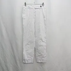 ◇ Θ DES PRES デプレ クロップドパンツ サイズ34 ホワイト系 レディース E  【1410100025244】