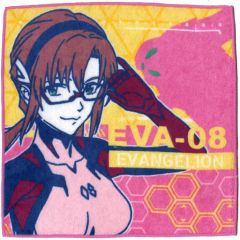 [중고] 잡화 마키나미 마리 일러스트 리아스/핸드 타월 수건 어소트 [이치반쿠지 에반게리온 에바파일럿, 집결!] G상