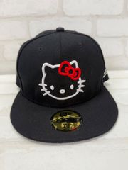 ◯ ニューエラ ハローキティ キャップ NEW ERA  59FIFTY Hello Kitty キティちゃん cap ベースボール 7 1/8