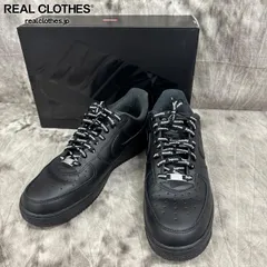 Supreme×NIKE/シュプリーム×ナイキ AIR FORCE 1 LOW/エア フォース1 ロー ブラック CU9225-001/29.5のサムネイル