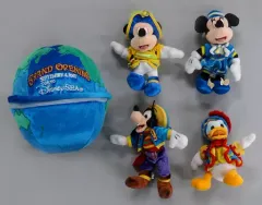 【中古】ぬいぐるみ ミッキーマウス＆ミニーマウス＆ドナルドダック＆グーフィー(グランドオープン/4体セット) 「ディズニー」 東京ディズニーシー限定