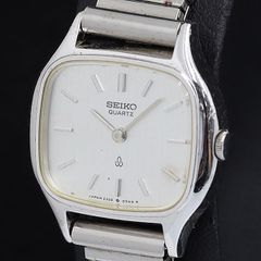 極美品 稼働品 SEIKO ソシエ 手巻き スクエア シルバー 21石 腕時計