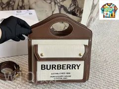 【今日特価】Burberry バーバリー 限定版 キャンバスバッグ ヴィンテージ風で質感豊かなデザイン-WTO輸入2