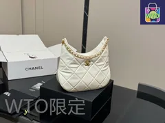 【今日特価】Chanel 24P Hippie Hobo Bag シャネル 24P ヒッピー ホボ バッグ-WTO輸入