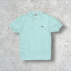 70s フランス製 CHEMISE LACOSTE 半袖 ポロシャツ M