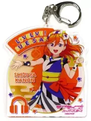【中古】雑貨 澁谷かのん デカキーホルダー(Chance Day.Chance Way! ver) 「ラブライブ!スーパースター!! POP UP SHOP」 京都国際マンガ・アニメフェア2022(京まふ) グッズ