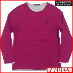 BURBERRY BLACK LABEL 廃盤 バーバリーブラックレーベル Tシャツ L ロンT カットソー 長袖 シャツ_カットソーサイズL一覧←SEULB屋着古← TY3576