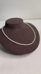 淡水ベビーパール 3.5mm SV チェーン長さ40cm 調節可能 2YM24113575-005