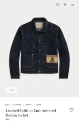 希少 リミテッドエディション 104着限定 RRL ダブルアールエル ダブルアールエル) RRL 世界200本限定 リミテッド