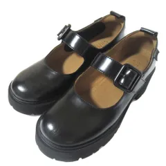 【極美品】 カンペール ブラック レザーフラットシューズ 37 ユニセックス スニーカー | カンペール（Camper）公式オンライン