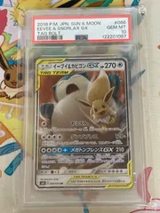 【ヨット〜様専用ページ】【PSA10】【2枚セット】イーブイ＆カビゴンGX RR 066/095