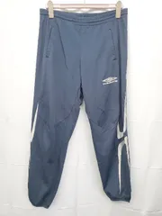 ◇ Θ UMBRO アンブロ ジャージー パンツ ネイビー メンズ E  【1505290029346】