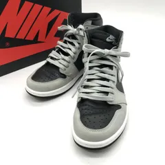 Nike ナイキ Air Jordan 1 High OG Shadow 2.0 555088-035 箱付き タグ付き エアジョーダン1 ハイ OG 26cm ブラック グレー 靴 B14696◆