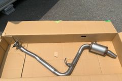40アルファード 純正ステンレス マフラー本体 フロントガーニッシュ